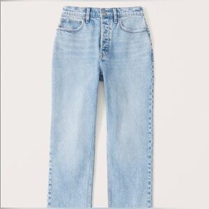 Abercrombie Curve Love High Rise Dad Jeans